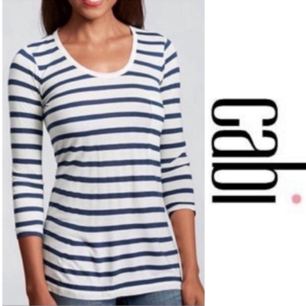 CAbi Stripped Top